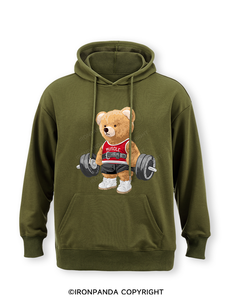 EXERCISE BEAR Classic Gym Hoodie