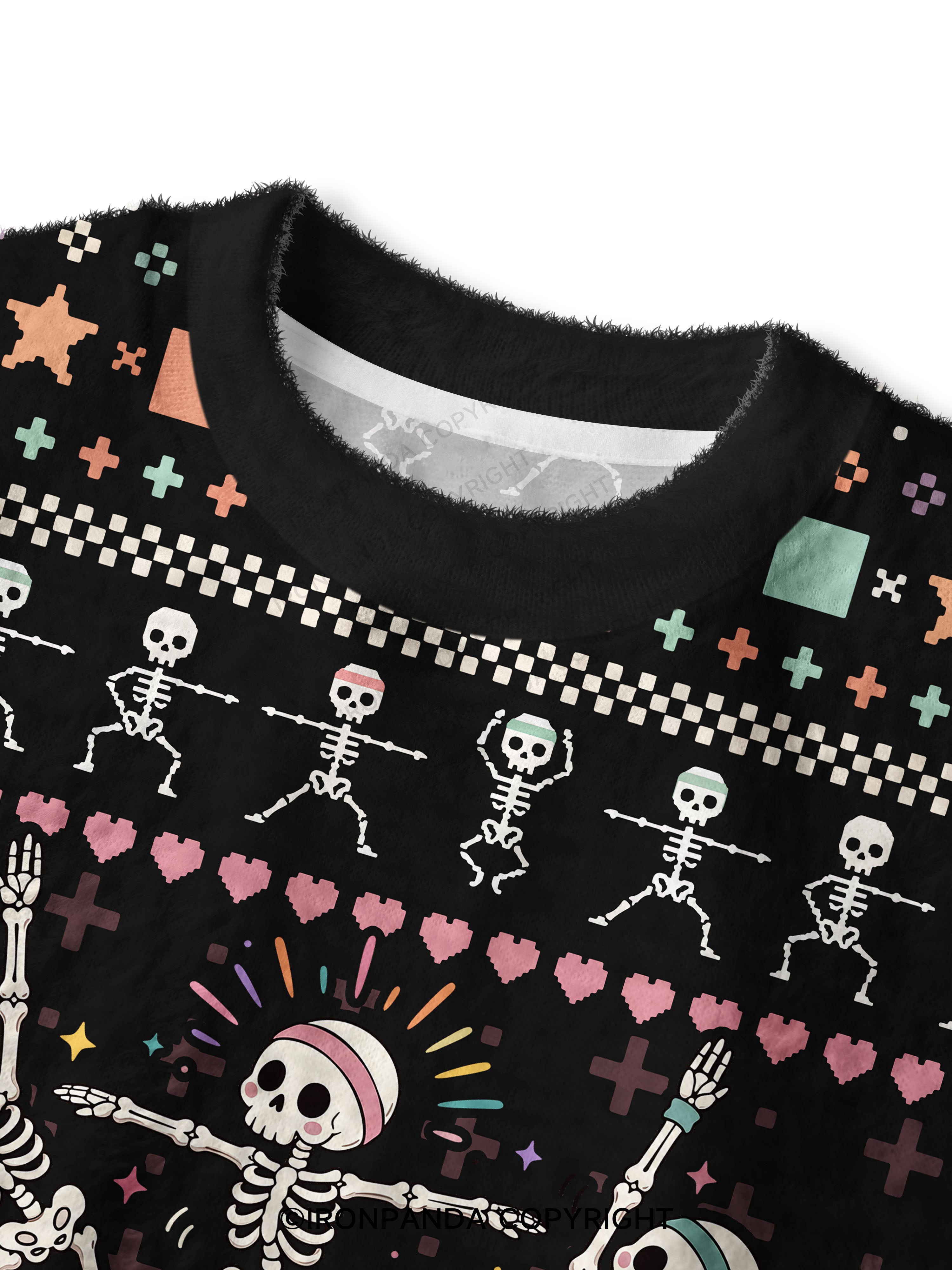 Movement Is Medicine Fuzzy Fleece Crop Sweater