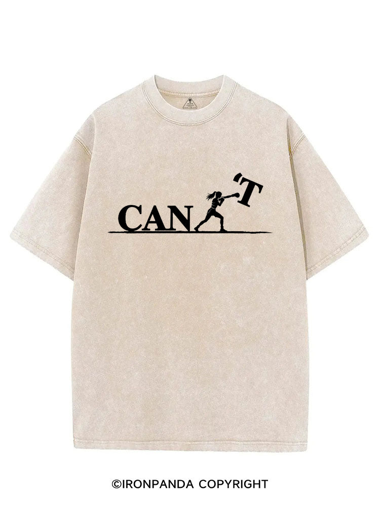 NOW I CAN VINTAGE GYM SHIRT