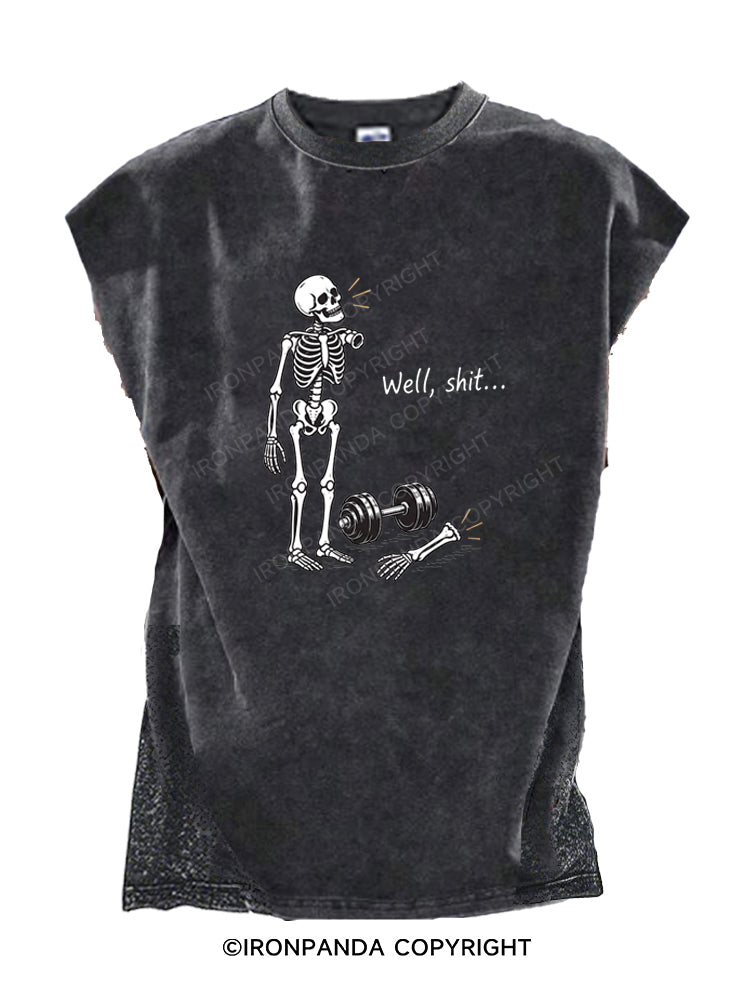 Well Shit Skeleton Cut Off Tank