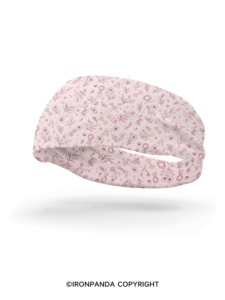 FLORAL Gym Headband