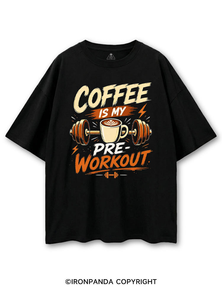 COFFEE IS MY PRE-WORKOUT GYM COTTON PUMP COVER