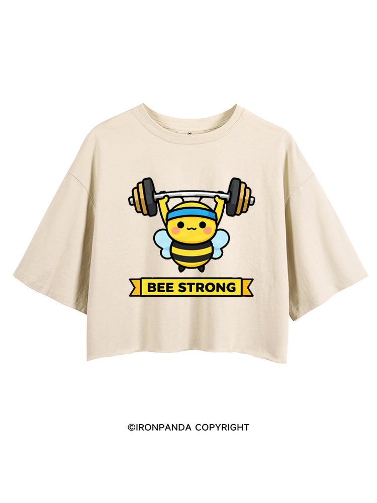 Honey Bee Strong CROP TOPS