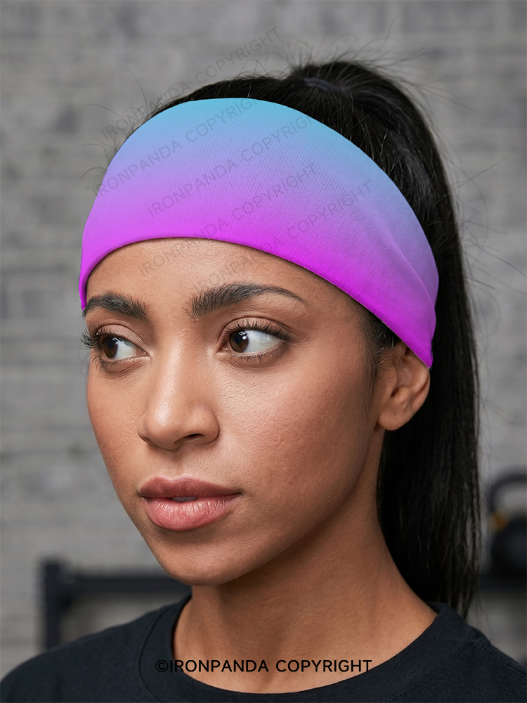 Aurora Ombre Gym Headband