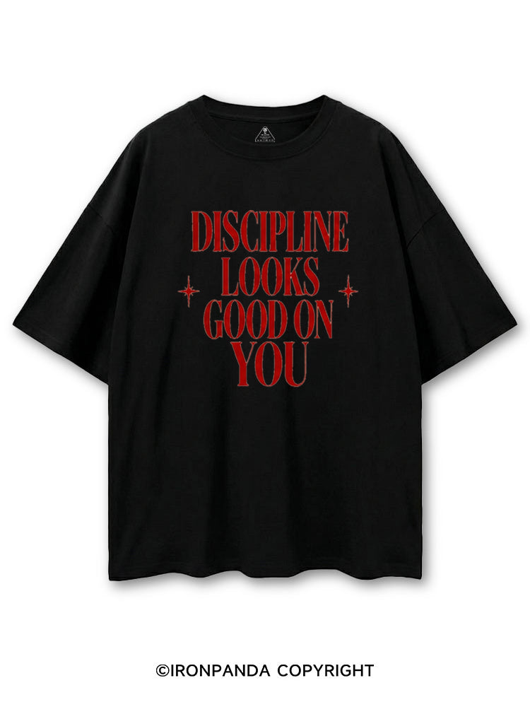 DISCIPLINE LOOKS GOOD ON YOU COTTON PUMP COVER