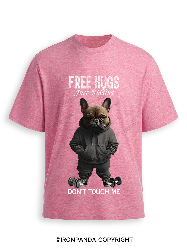 free hugs bulldog Ultra Soft Heather T-Shirt