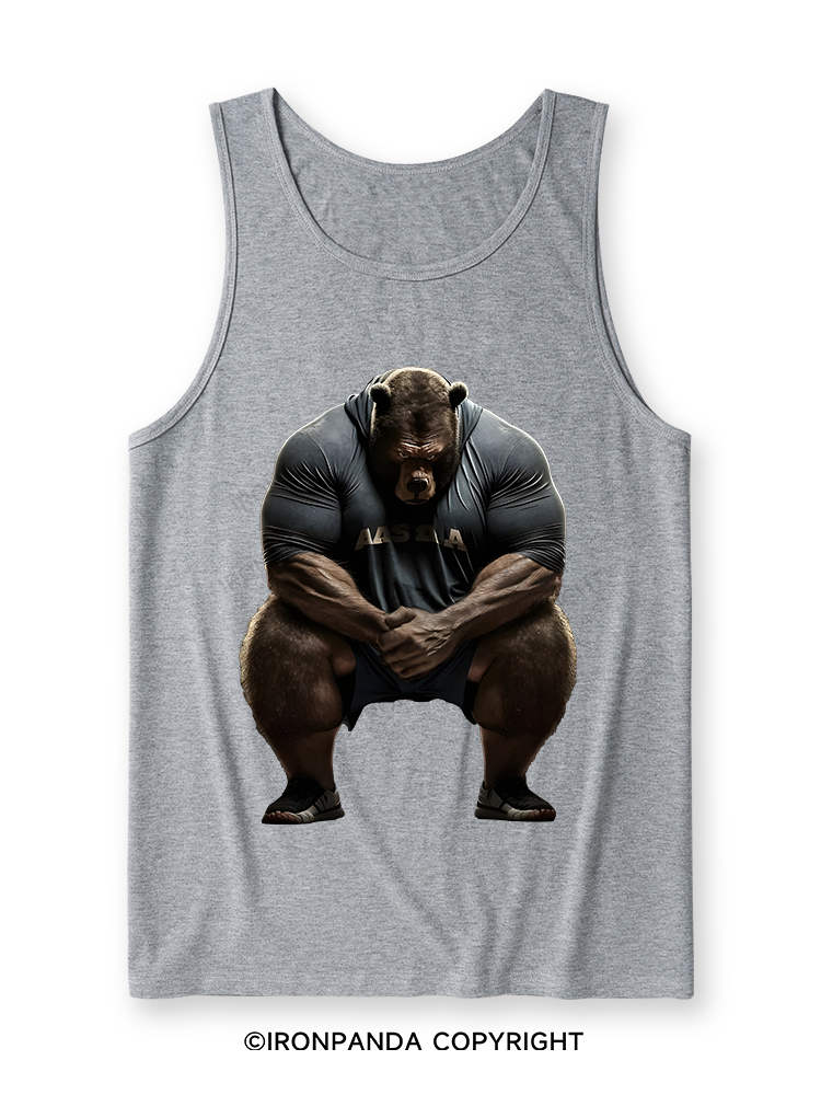 I'm Not Here To Talk Ultra Soft Heather Tank