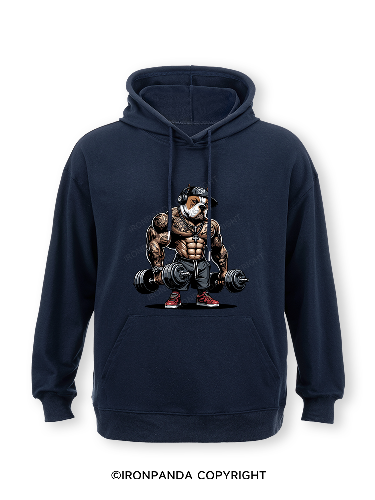 bulldog weightlifting Classic Gym Hoodie