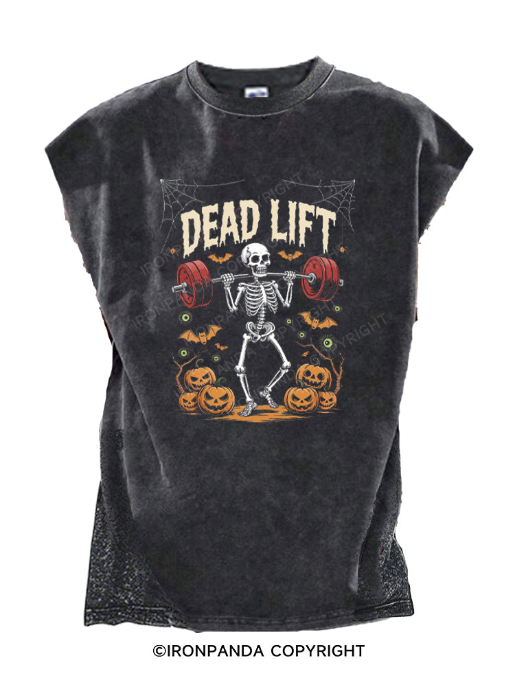 DEAD LIFT Halloween Cut Off Tank