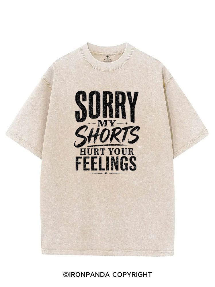 Sorry My Shorts Hurt Your Feelings VINTAGE GYM SHIRT