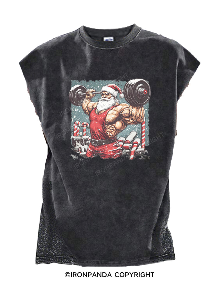 Muscle Santa Cut Off Tank
