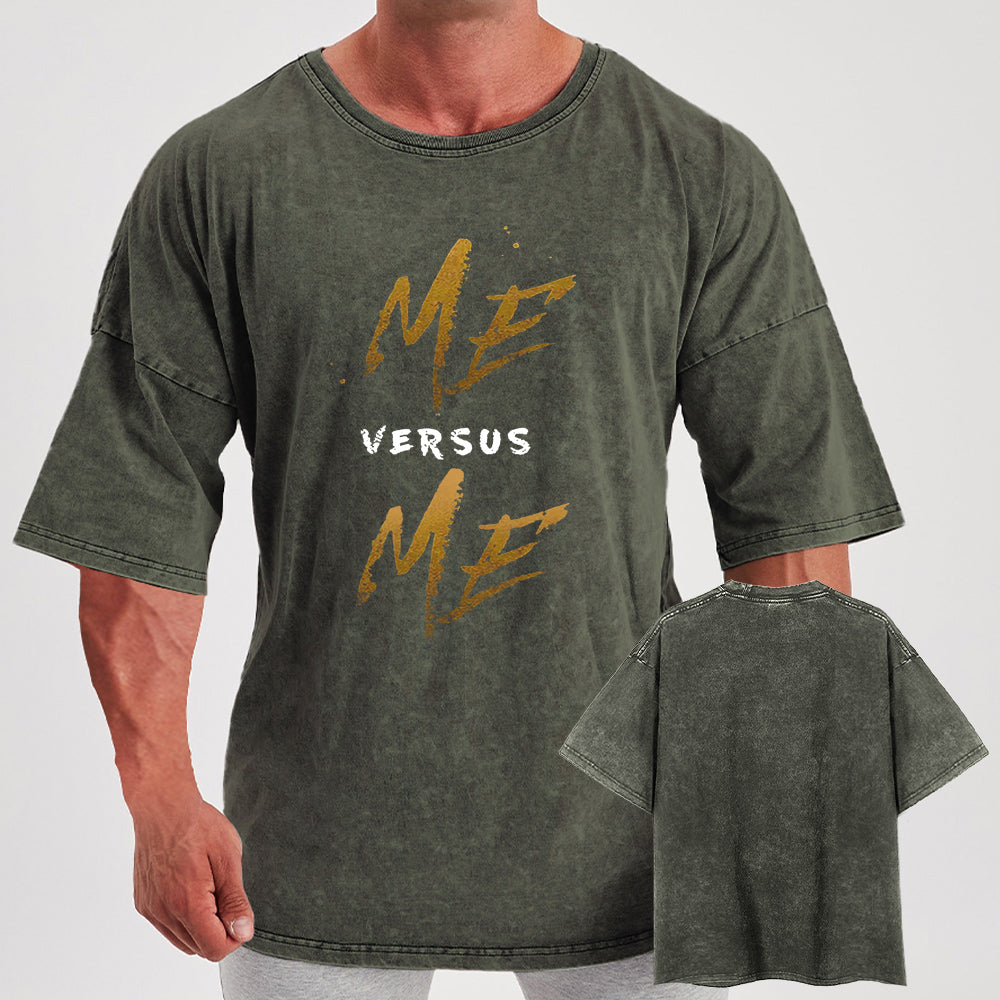 Me Versus Me Washed Gym Shirt