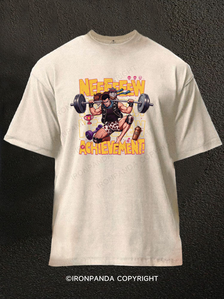 NEW ACHIEVEMENT Washed Gym Shirt