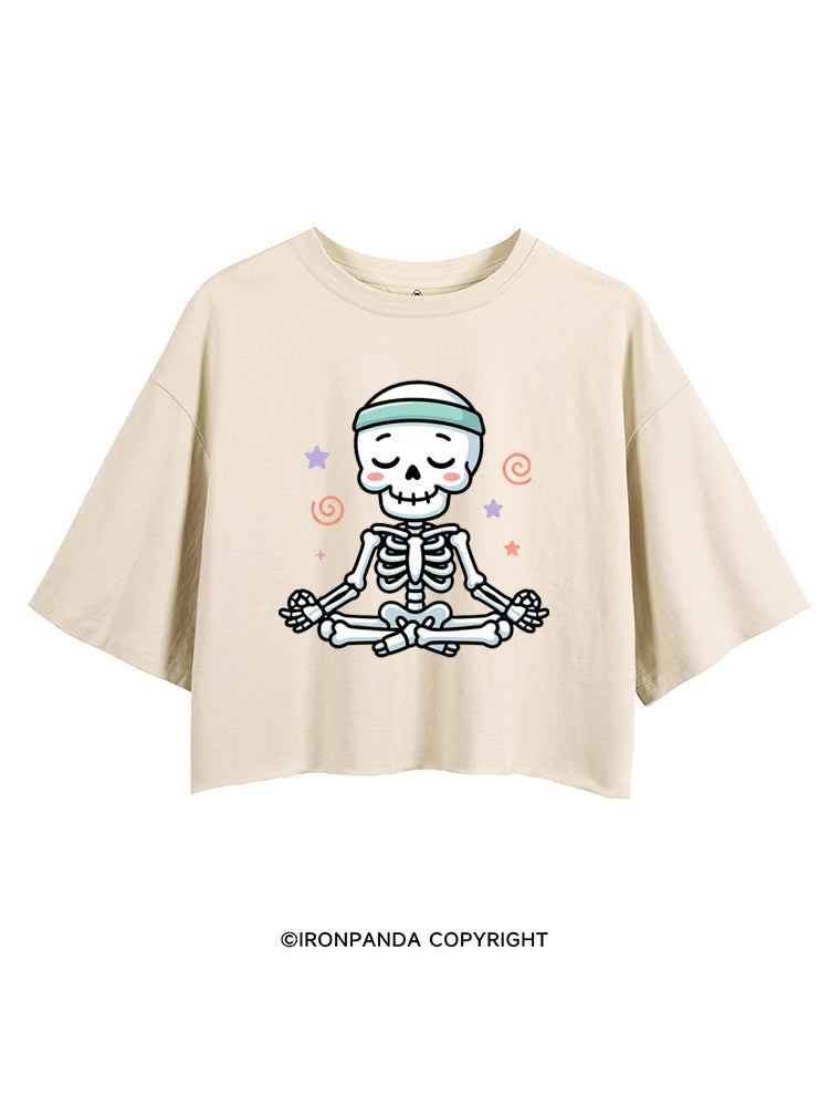 MINDFUL BONES CROP TOPS