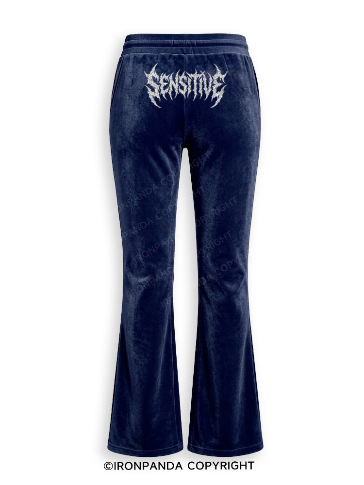 Sensitivity and Empathy is a Strength Velvet Tracksuit Set