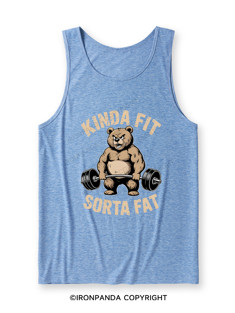 KINDA FIT SORTA FAT Ultra Soft Heather Tank