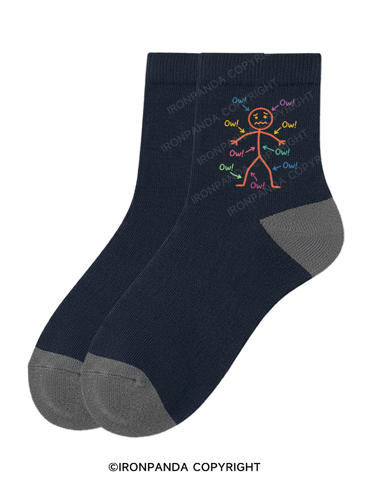 OW! Crew Socks