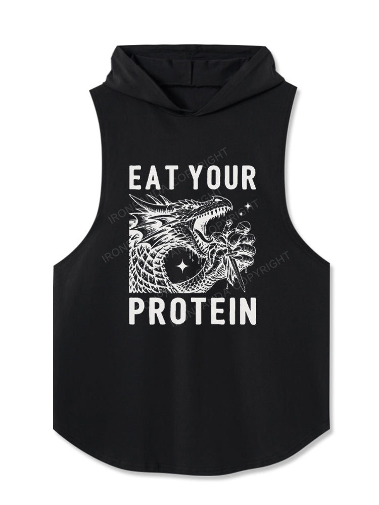 Eat Your Protein Hooded Tank