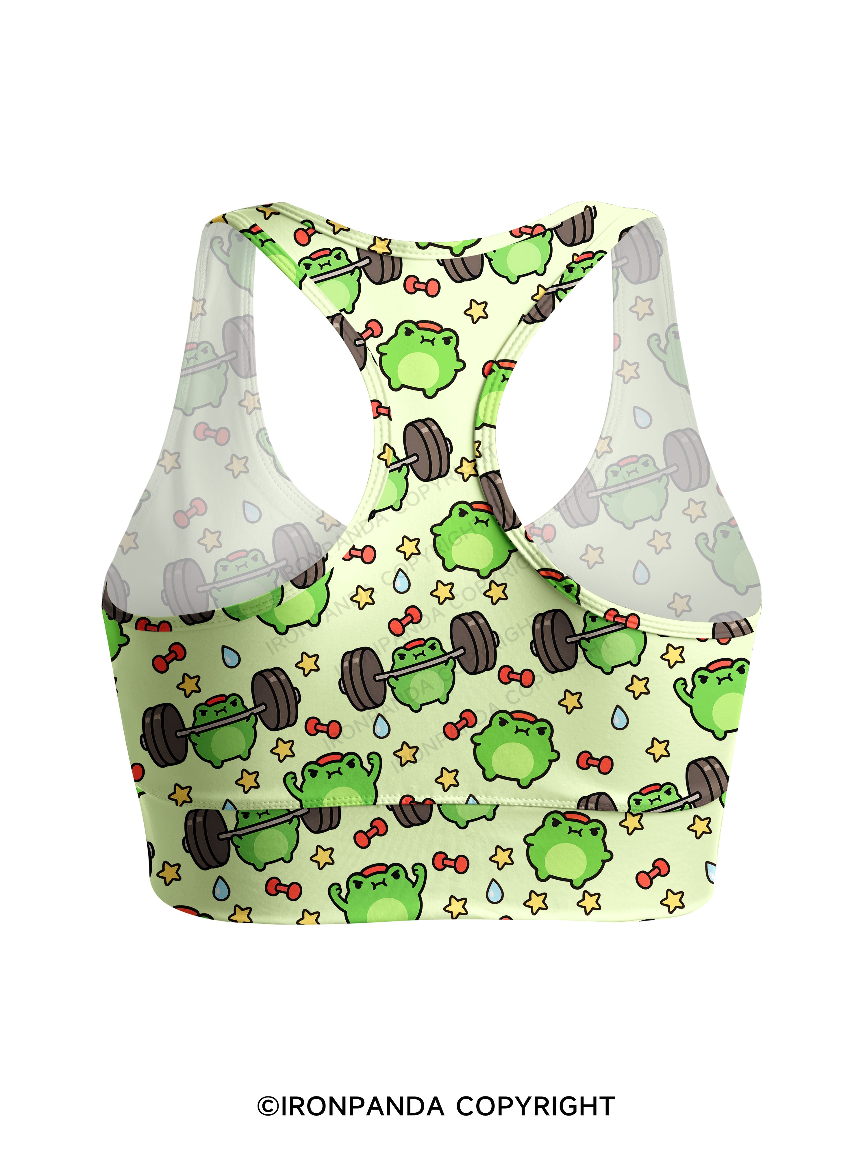 I'M DOING MY BEST, OKAY? Racerback Sports Bra