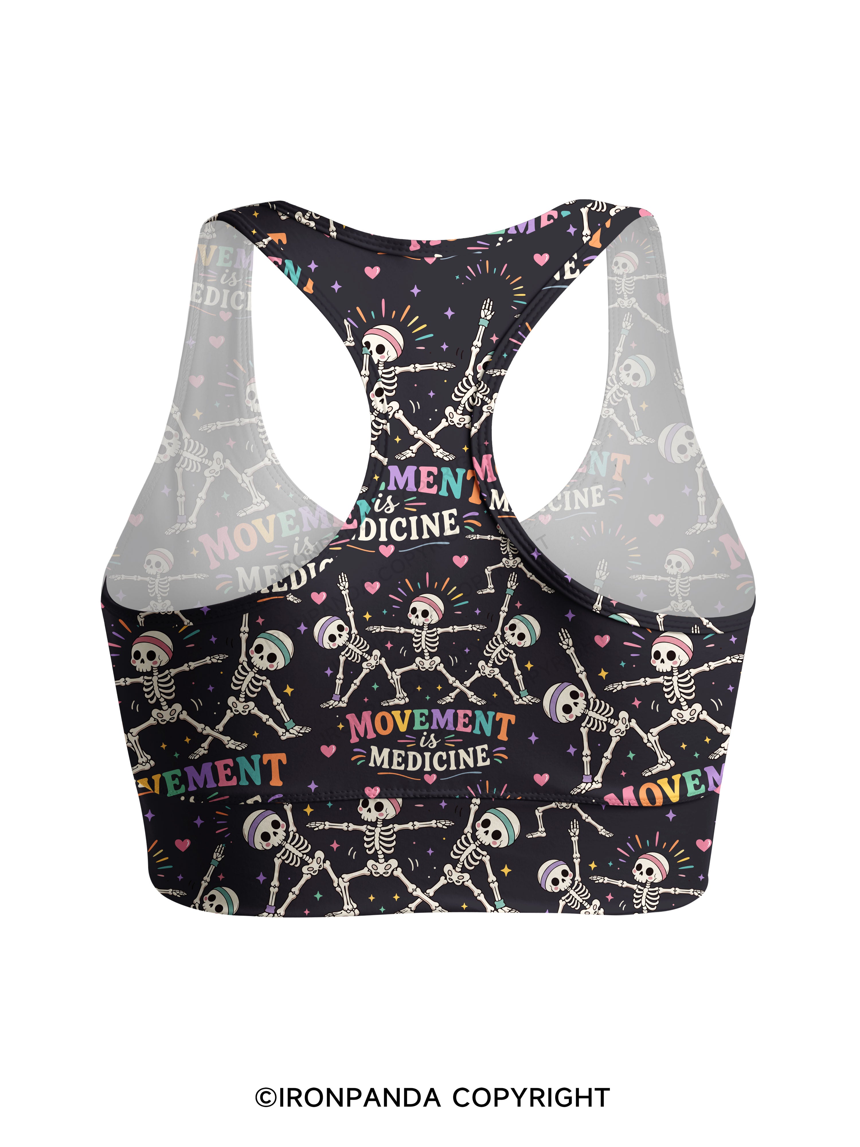 Movement Is Medicine Racerback Sports Bra