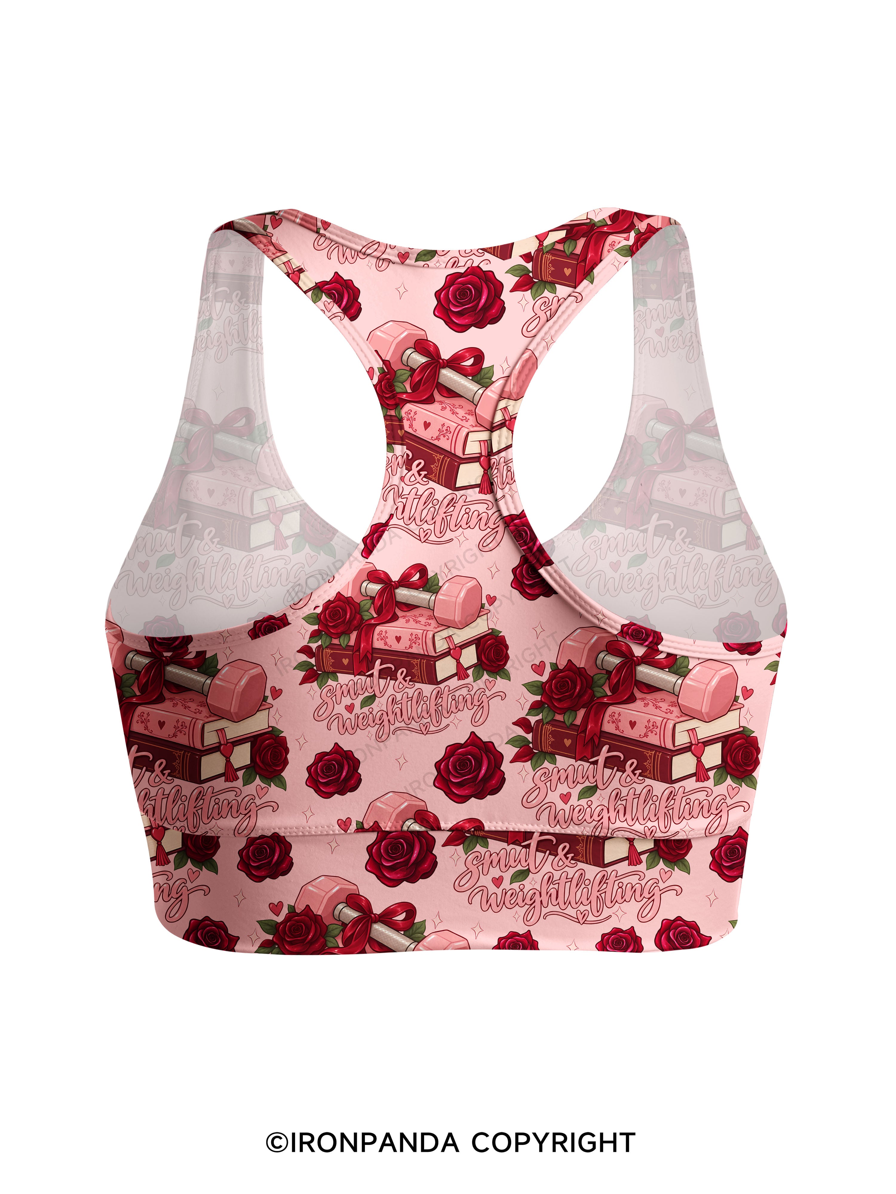 Smut & Weightlifting Racerback Sports Bra