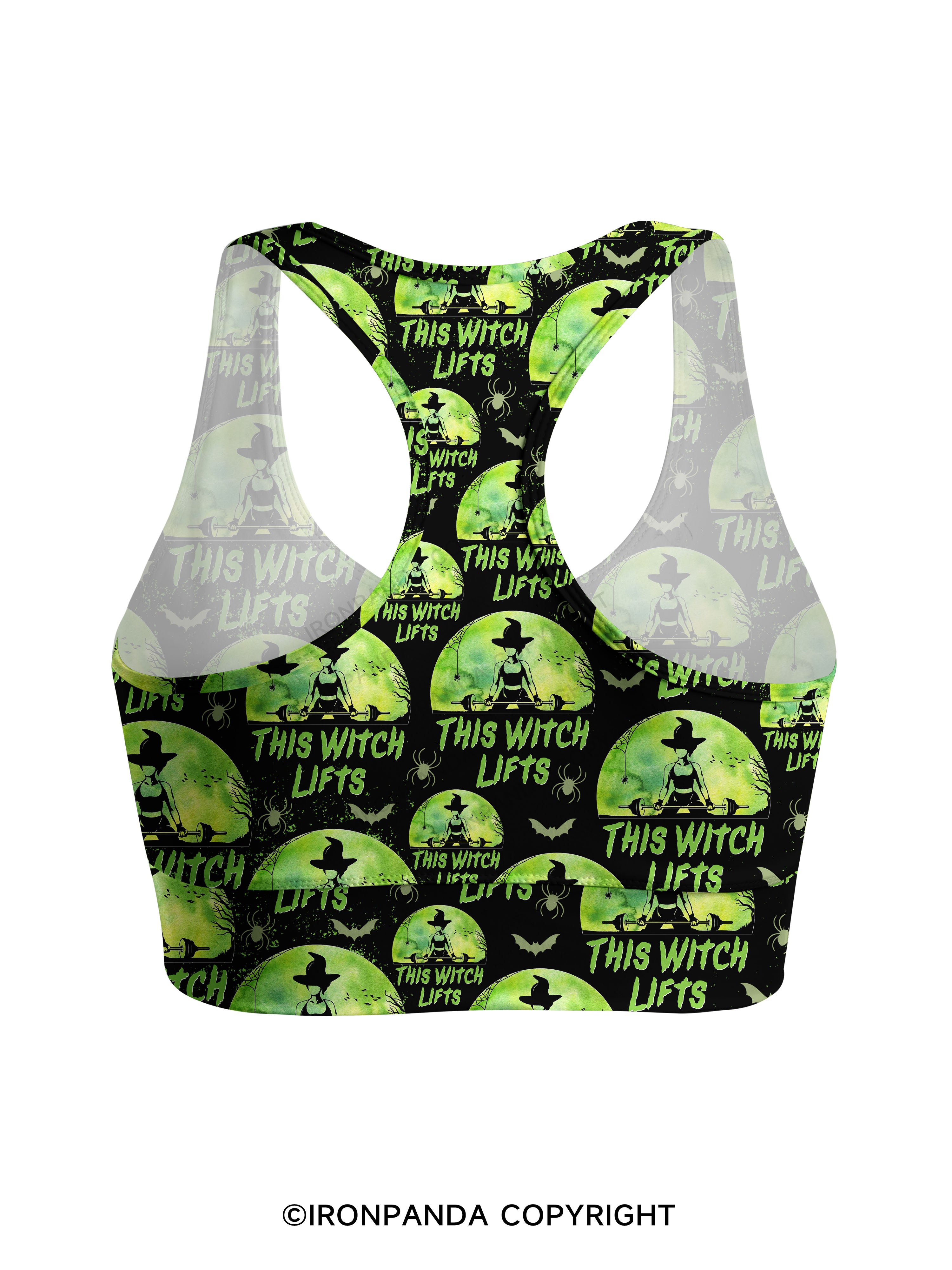 THIS WITCH LIFTS Racerback Sports Bra