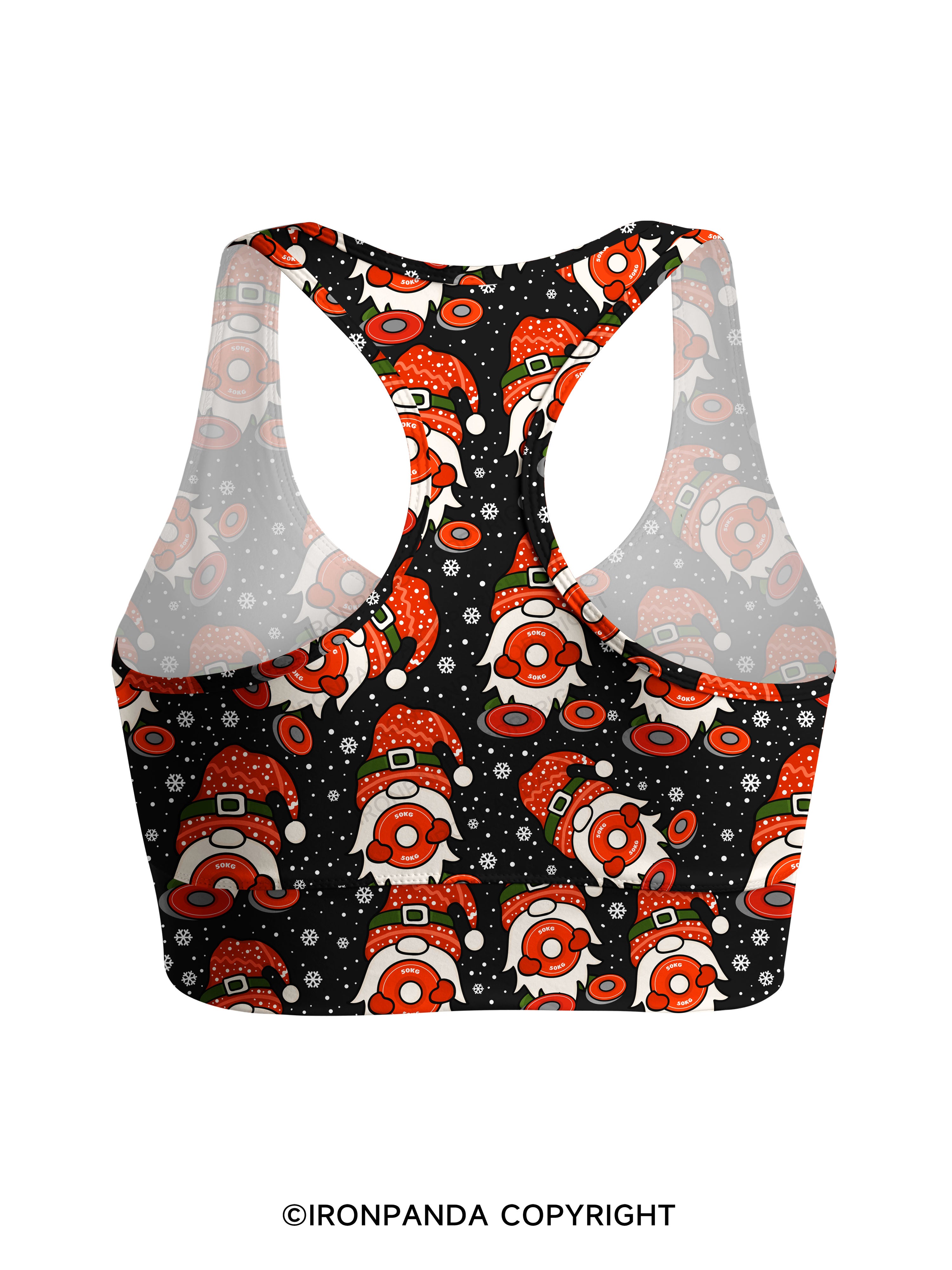 Shhh I'm Doing Math Racerback Sports Bra