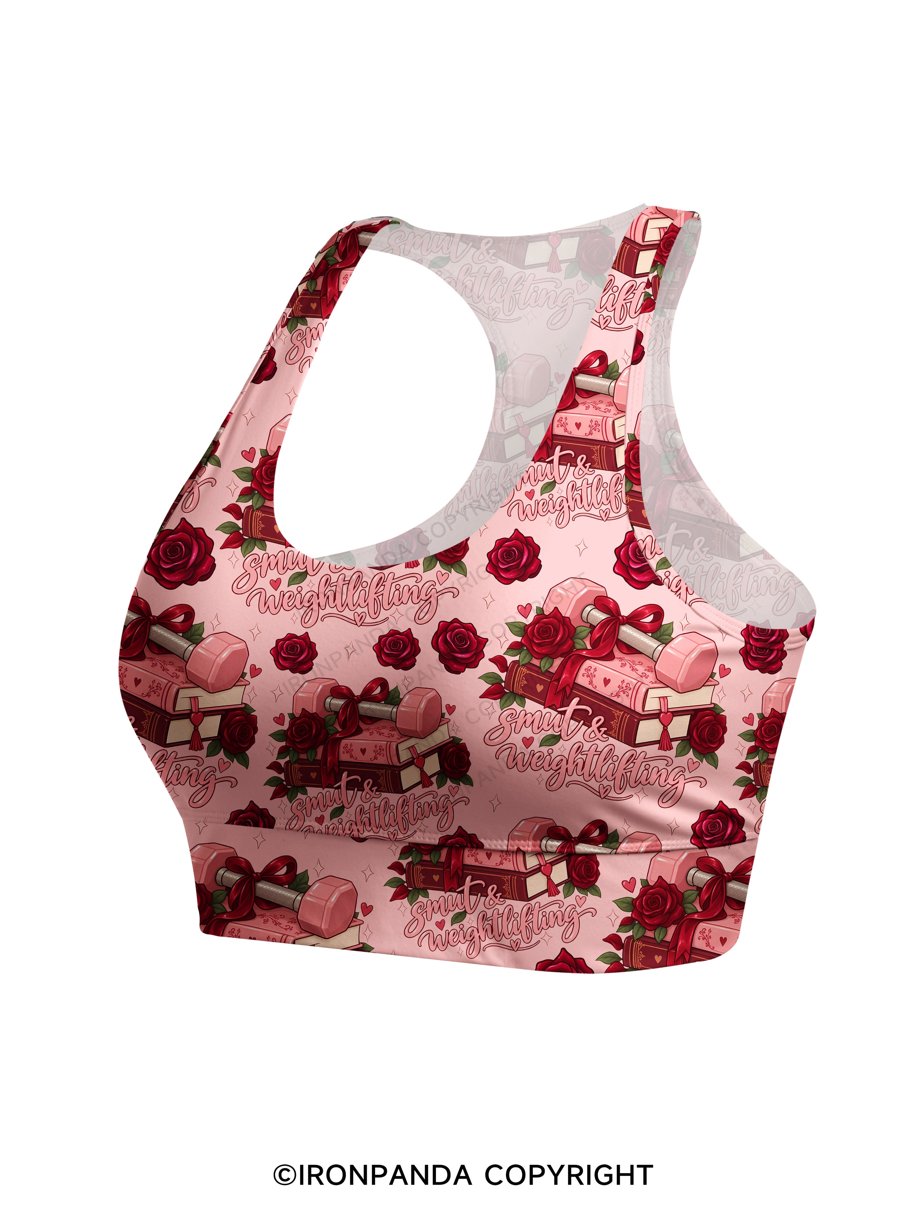 Smut & Weightlifting Racerback Sports Bra