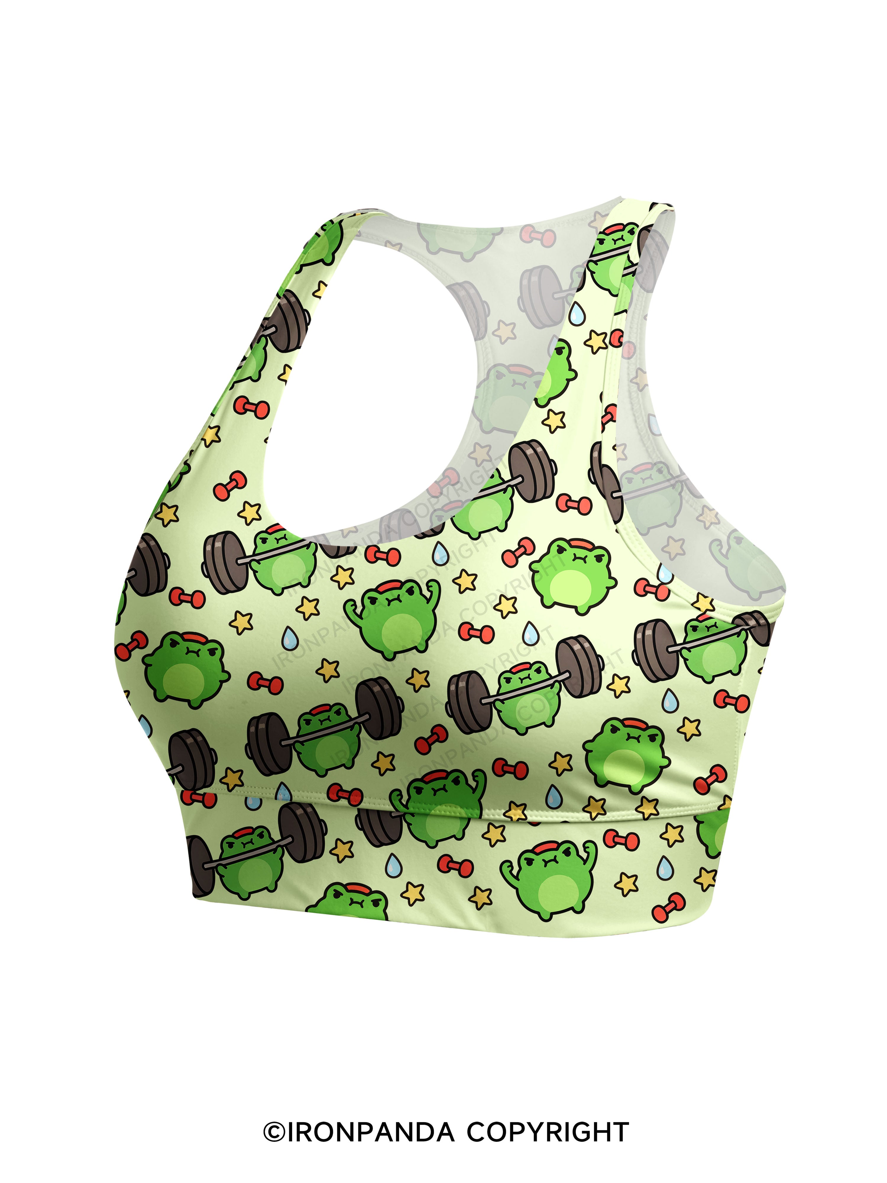 I'M DOING MY BEST, OKAY? Racerback Sports Bra