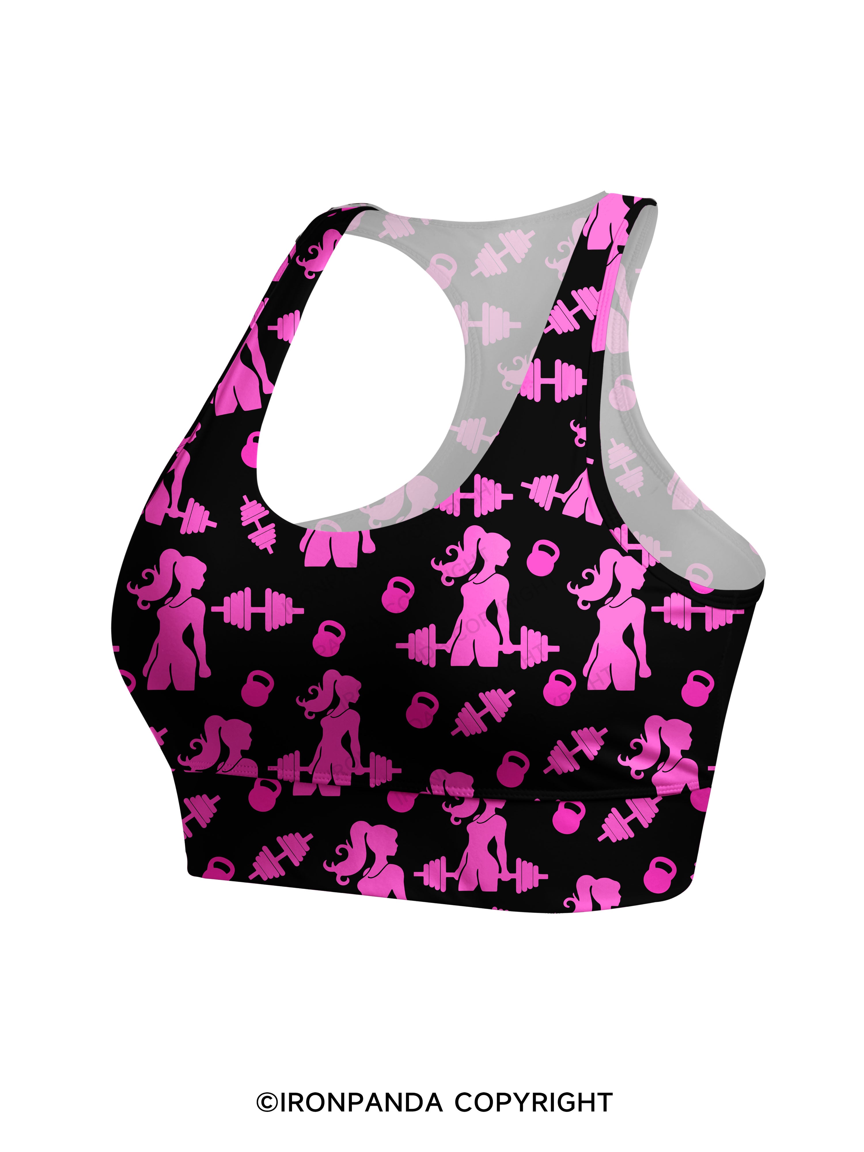 PINK POWERLIFT Racerback Sports Bra