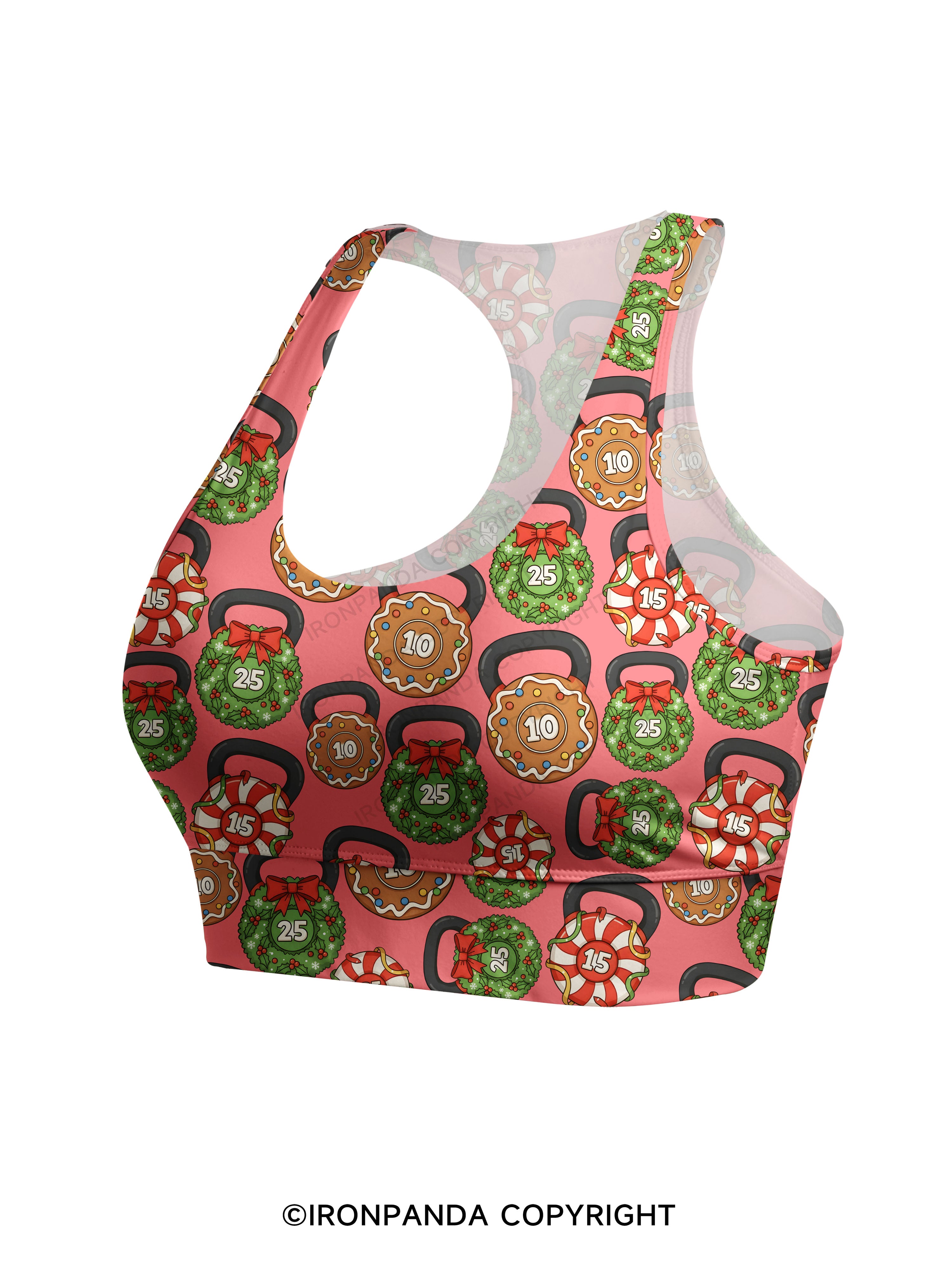Shhh I'm Doing Math Racerback Sports Bra