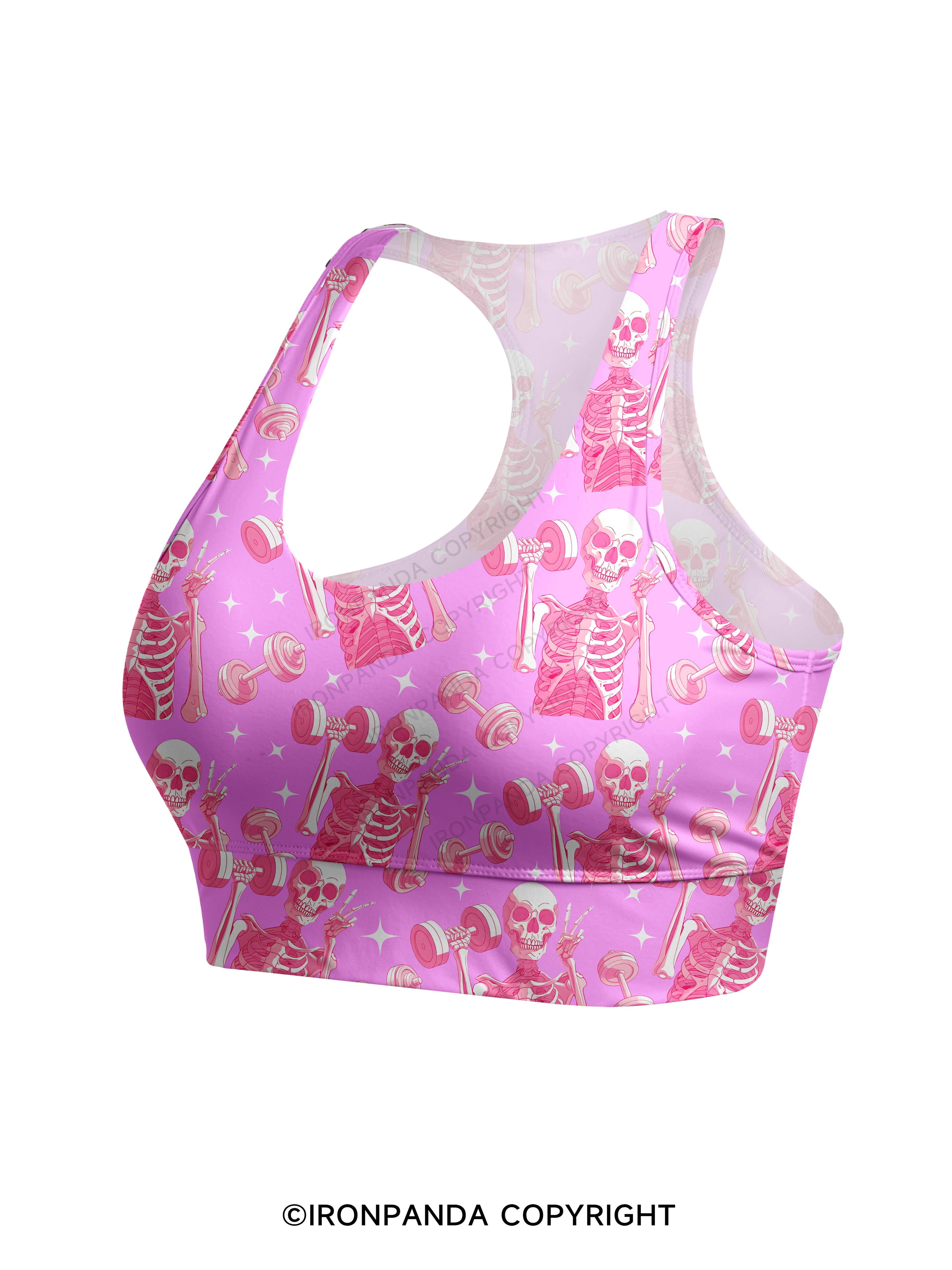 NEVER BETTER Racerback Sports Bra