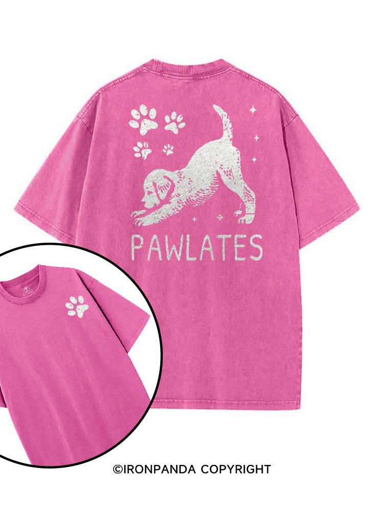 PAWLATES FUNNY DOG printed Gym Shirt
