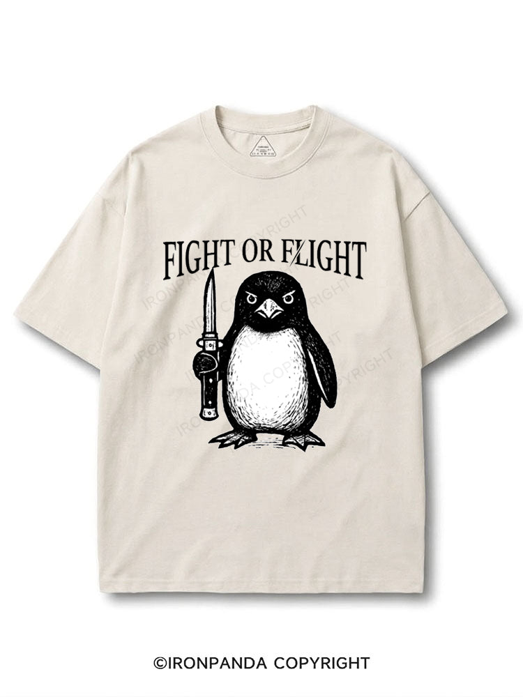 Penguin Fight Or Flight COTTON PUMP COVER