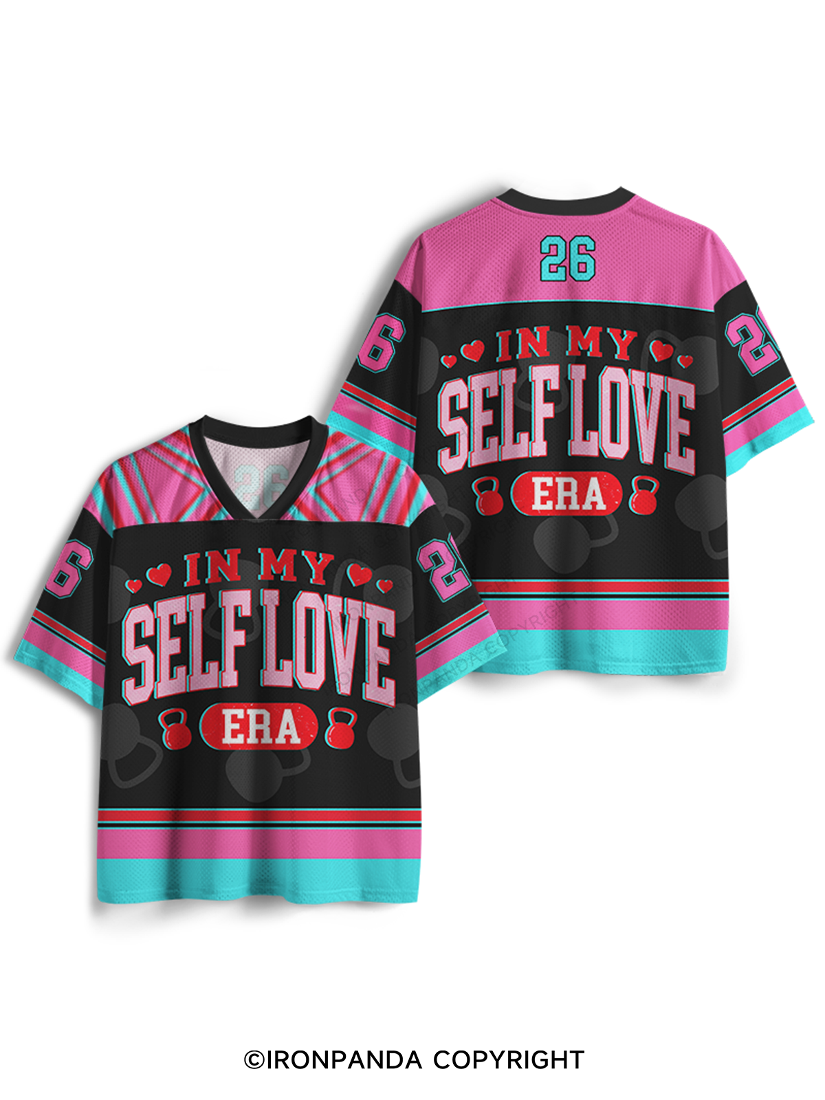 IN MY SELF LOVE ERA Mesh Jersey