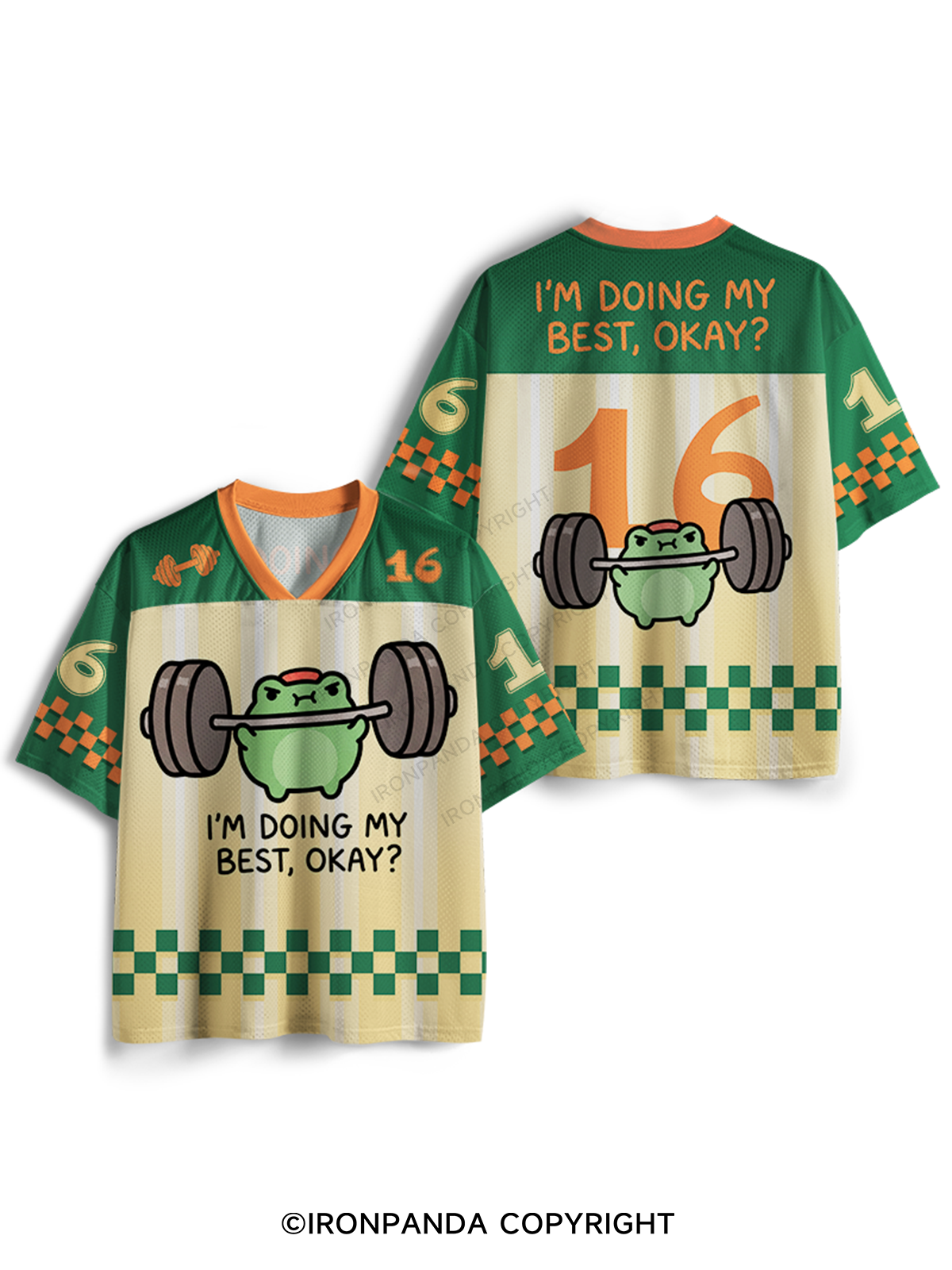 I'M DOING MY BEST, OKAY? Mesh Jersey