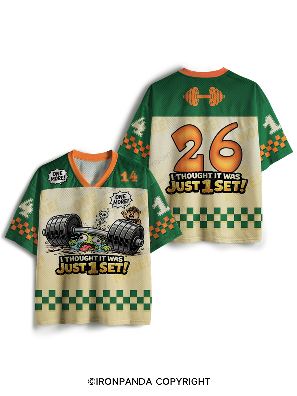 I Thought It Was Just 1 Set Mesh Jersey
