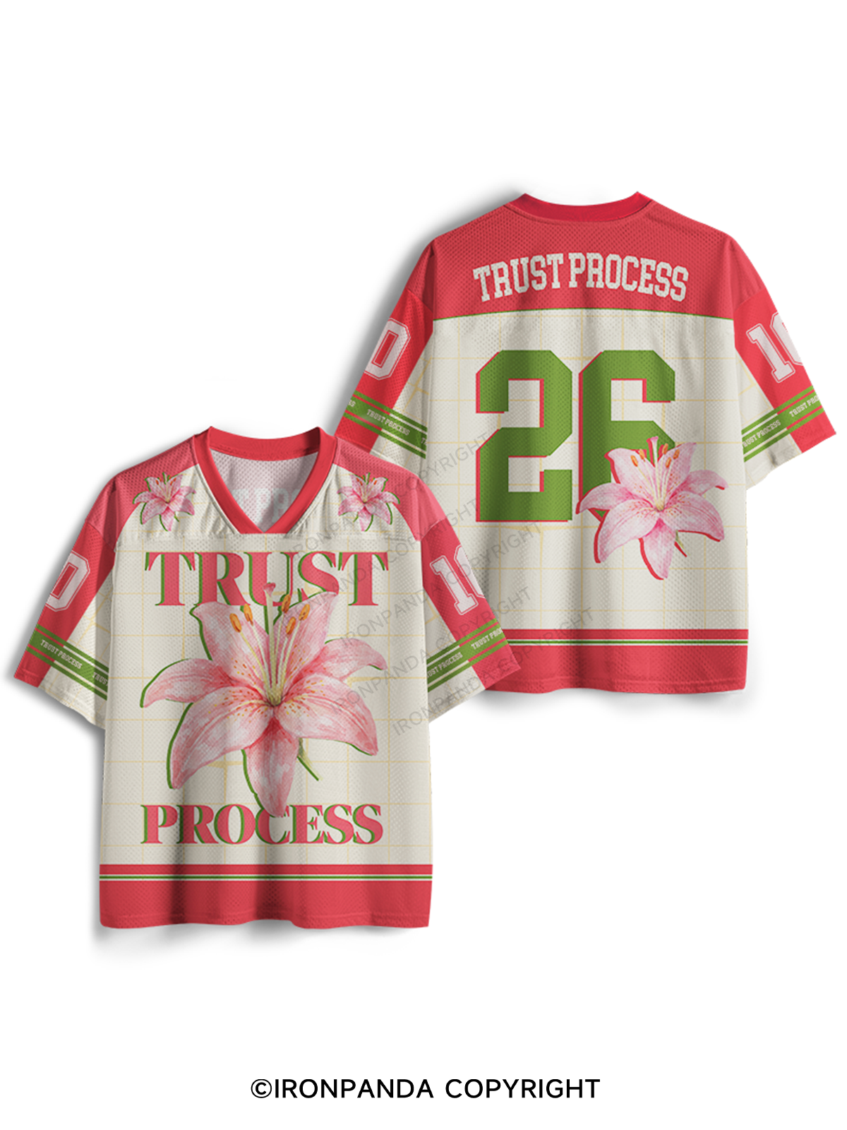 TRUST THE PROCESS GYM Mesh Jersey