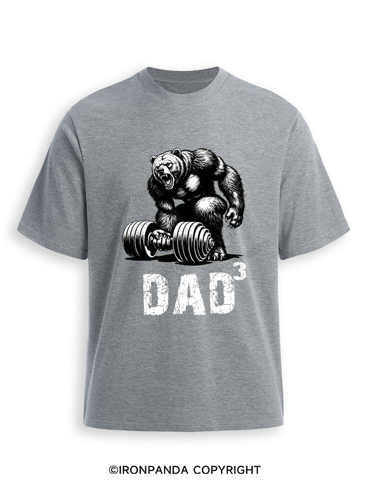 Dad Bear Ultra Soft Heather T-Shirt