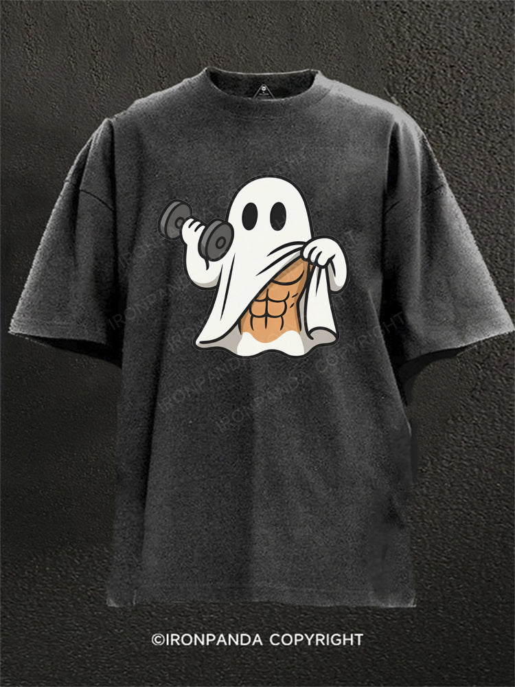 Ghost Weightlifting Washed Gym Shirt