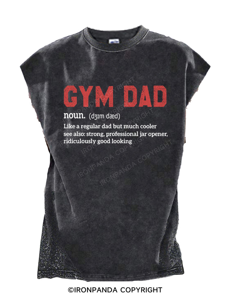 Gym Dad Definition Cut Off Tank