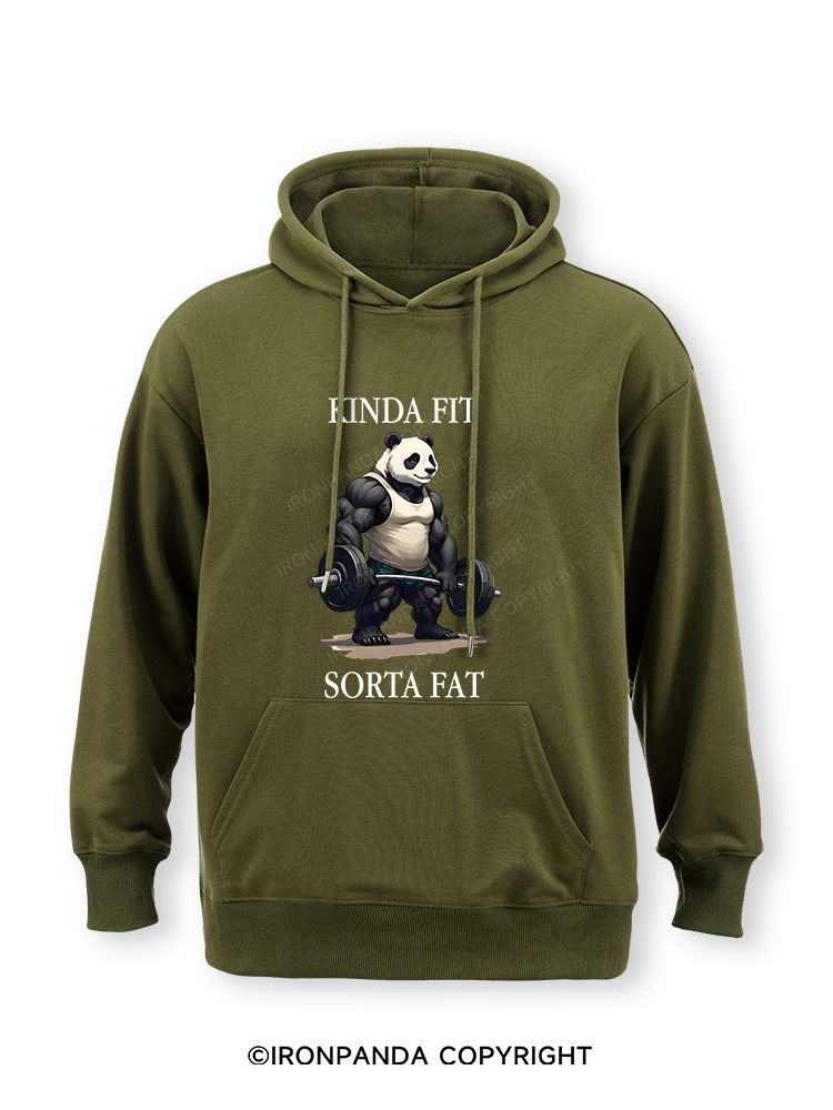 Kinda Fit Sorta Fat  Classic Gym Hoodie