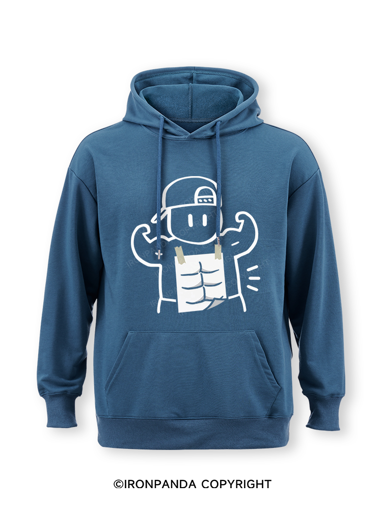 Look at my abs! Classic Gym Hoodie