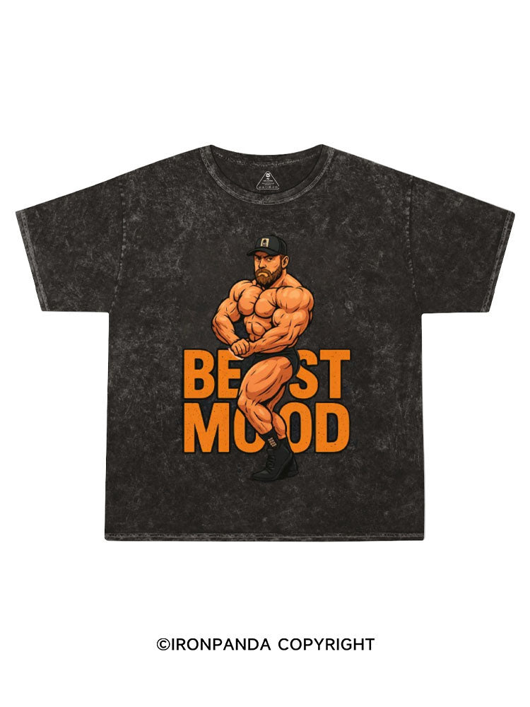 BEAST MOOD Washed T-Shirt