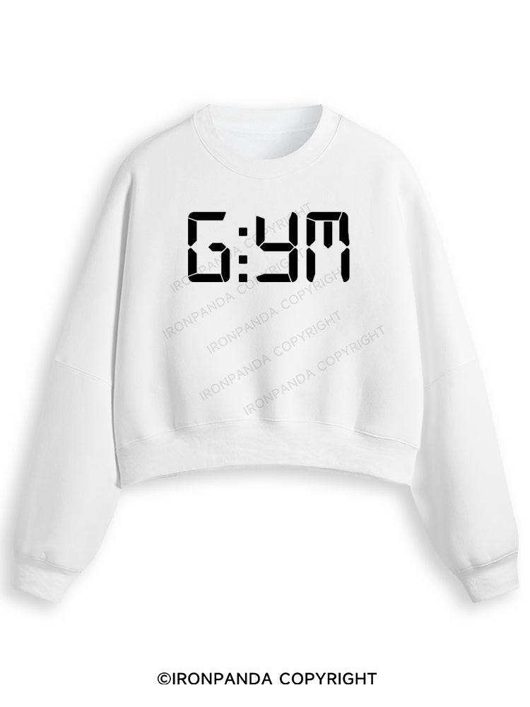 G:YM Fleece Crop Sweatshirt