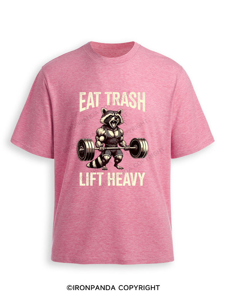 eat trash lift heavy Ultra Soft Heather T-Shirt