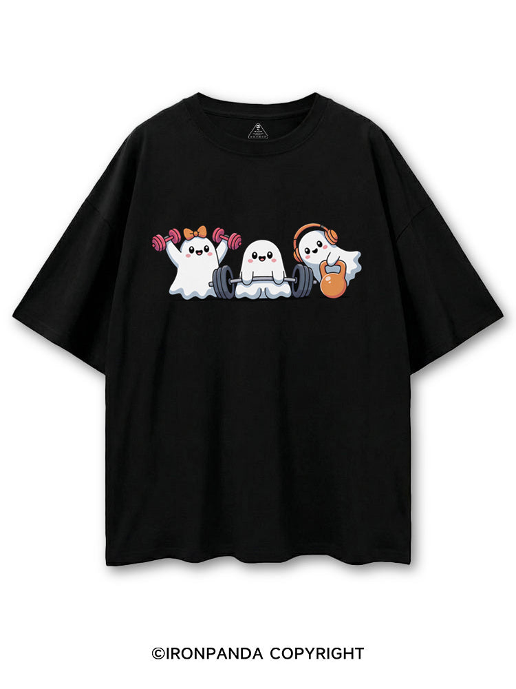 WEIGHTLIFTING SPOOKY FUNNY GYM COTTON PUMP COVER