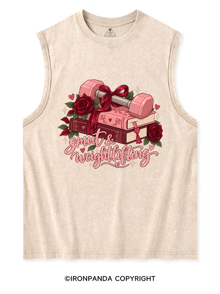 Smut & Weightlifting Washed Tank