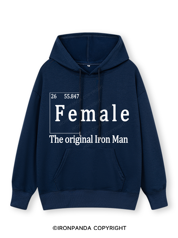 FEMALE THE ORIGINAL IRON MAN TRI ROCKER  Classic Gym Hoodie