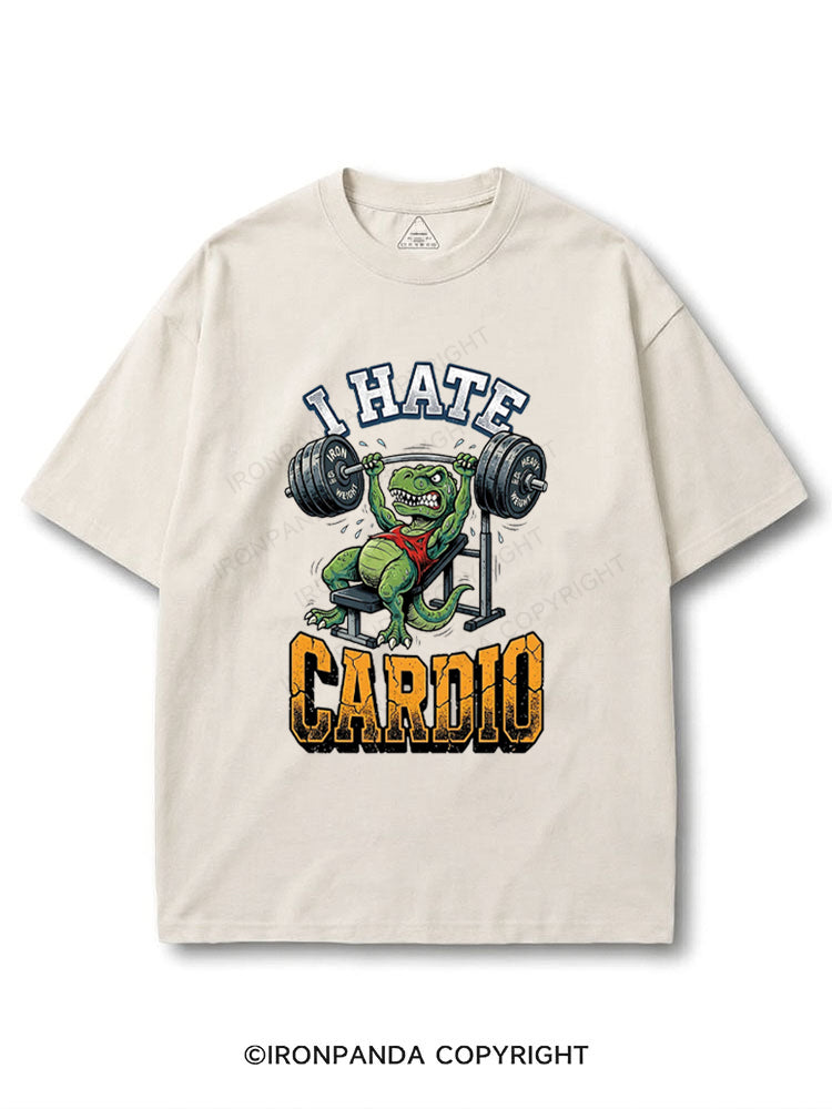 Funny T-Rex I Hate Cardio COTTON PUMP COVER